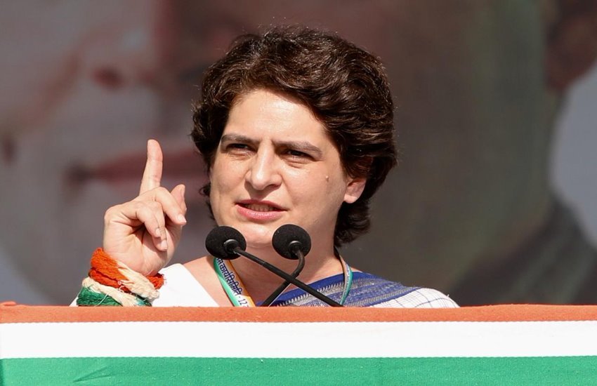 congress cwc meeting: राजनीती में आने के बाद प्रियंका गांधी का पहला भाषण 
फोटो सोर्स- congress/twitter
