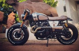 Royal Enfield Interceptor 650 Bulleteer Customs built a ‘Hooligan