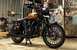 Royal Enfield Classic 350 Cupris, Royal Enfield Classic 350 modification, Royal Enfield Classic 350 modified, Royal Enfield bullet modified, how to modified royal enfield