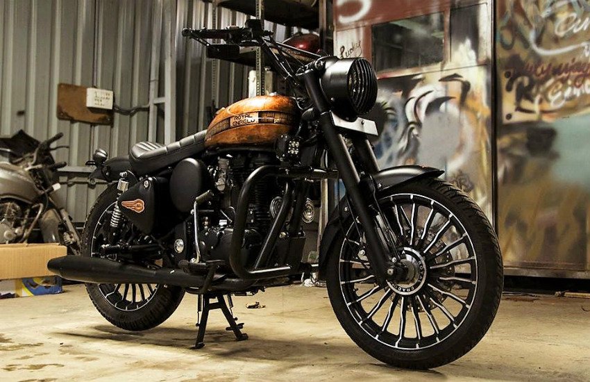 Royal Enfield Classic 350 Cupris, Royal Enfield Classic 350 modification, Royal Enfield Classic 350 modified, Royal Enfield bullet modified, how to modified royal enfield