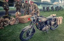 Royal Enfield used by Indian Army, history of indian army and royal enfield