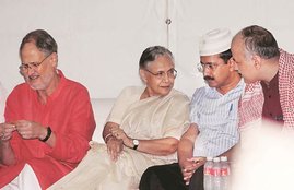 Sheila Dixit, Arvind Kejriwal