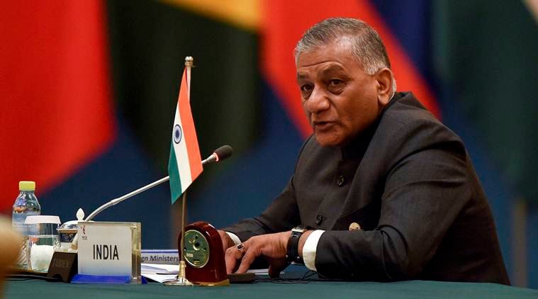 Union Minister VK Singh
