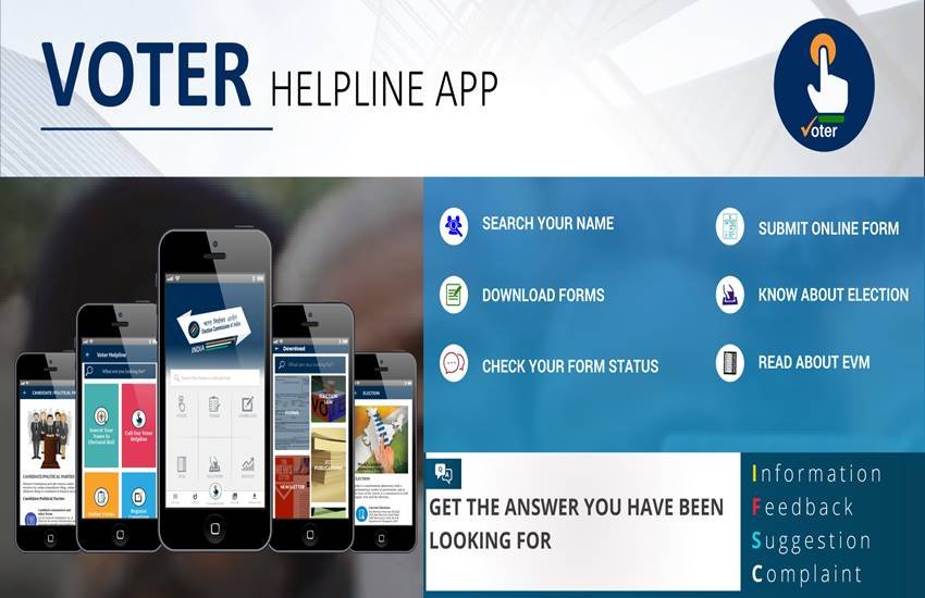 voter helpline app