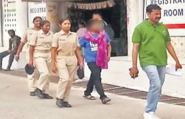 woman arrested