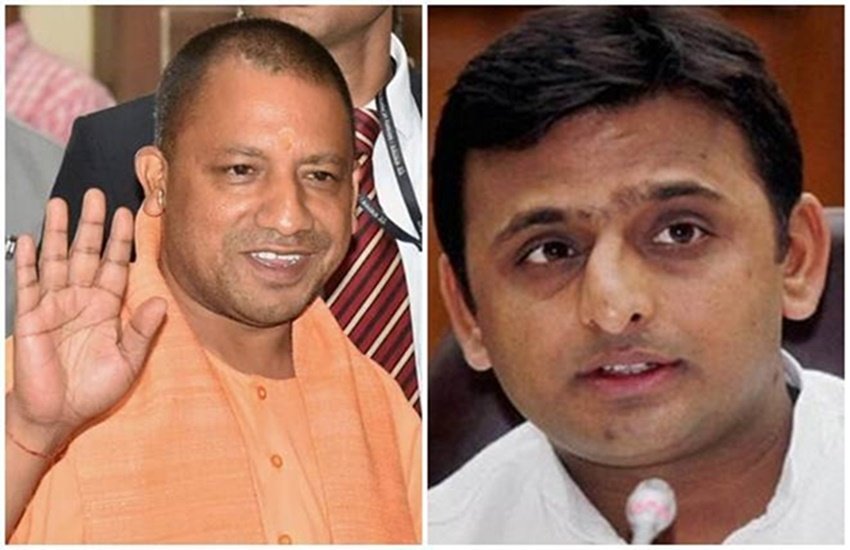  योगी आदित्यनाथ और अखिलेश यादव (फोटो सोर्स : इंडियन एक्सप्रेस)