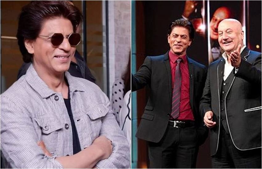 Shahrukh Khan, Shahrukh Khan replied to DDLJ co star, anupam kher, Shahrukh Khan replied to DDLJ co star anupam kher, anupam kher on shahrukh khan, shahrukh khan and anupam kher togerther, shahrukh khan age, anupam kher and shahrukh khan in ddlj, shahrukh khan win fans heart by his answer to anupam, entertainment news, bollywood new,s television news