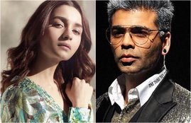 Alia Bhatt, alia bhatt comment on karan johar, alia bhatt in Kalank Producered by karan johar, karan johar react and then cried in front of public, karan johar cried because of alia bhatt, entertainment new, bollywood news, television news