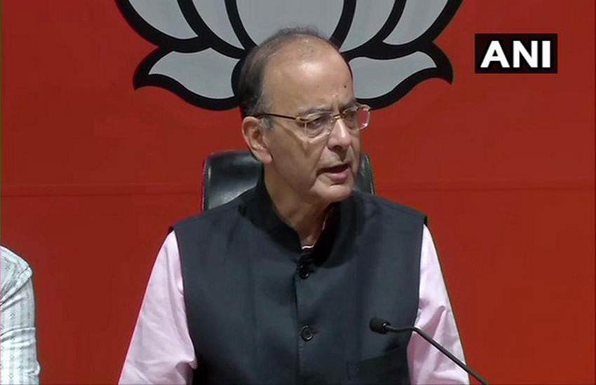 वित्त मंत्री अरुण जेटली। (Photo: ANI)
