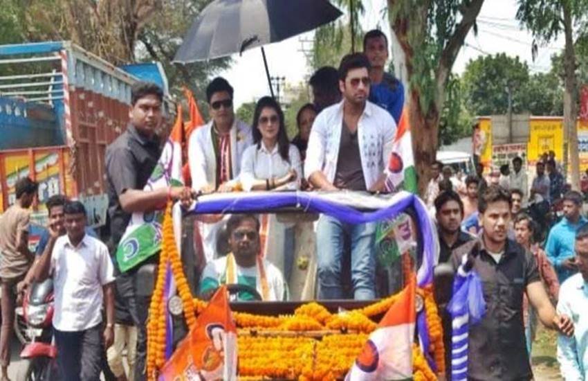 TMC के लिए प्रचार कर रहे हैं बंग्लादेशी अभिनेता फ़िरदौस अहमद, फोटो सोर्स- ट्विटर (@MajorPoonia)