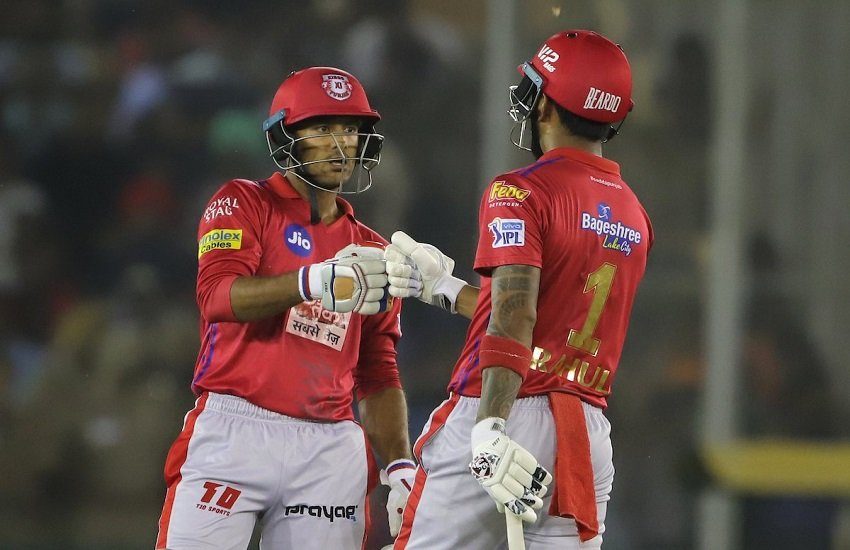 केएल राहुल-मयंक अग्रवाल के दम पर जीता पंजाब (फोटो सोर्स- IPL TWITTER)