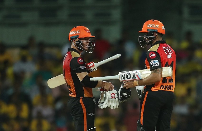 काम नहीं आई वार्नर और मनीष की तूफानी पारी (फोटो सोर्स- IPL TWITTER)