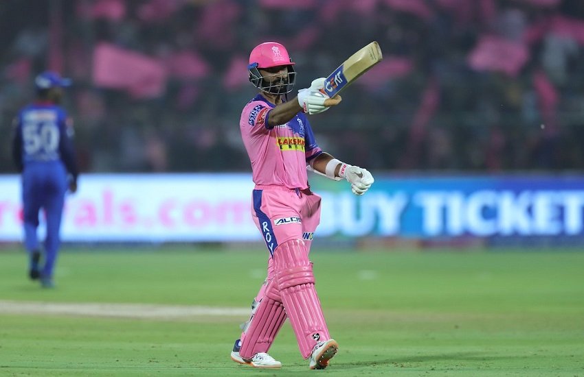रहाणे ने जड़ा शतक लेकिन राजस्थान नहीं जीत सकी मुकाबला (फोटो सोर्स- ipl twitter)