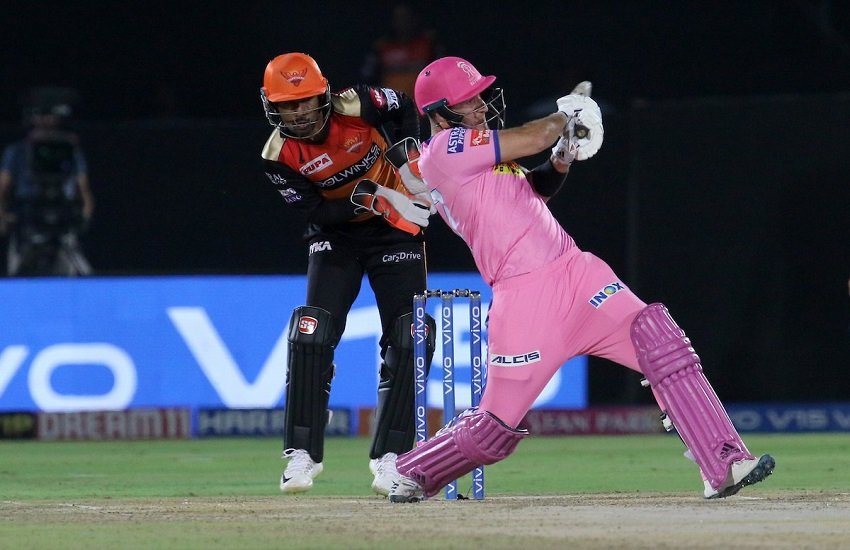 रहाणे-लिविंगस्टोन ने खेली तूफानी पारी (फोटो सोर्स- IPL TWITTER)