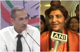 Lt General Retd DS Hooda, Pragya Thakur, Hemant Karkare, BJP, Army, Police, Martyr, Bhopal, Sadhvi Pragya, lok sabha, lok sabha election, lok sabha election 2019, lok sabha election 2019 schedule, lok sabha election date, lok sabha election 2019 date, लोकसभा चुनाव, लोकसभा चुनाव 2019, chunav, lok sabha chunav, lok sabha chunav 2019 dates, lok sabha news, election 2019, election 2019 news