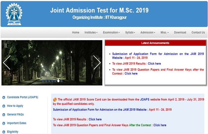 स्कोरकार्ड 02 अप्रैल को जारी किये गए हैं तथा 31 जुलाई, 2019 तक वेबसाइट पर उपलब्ध होंगे। स्कोरकार्ड 02 अप्रैल को जारी किये गए हैं तथा 31 जुलाई, 2019 तक वेबसाइट पर उपलब्ध होंगे।
