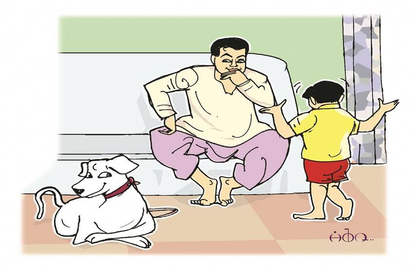 नन्ही दुनिया: कुत्ते की टेढ़ी दुम नन्ही दुनिया: कुत्ते की टेढ़ी दुम