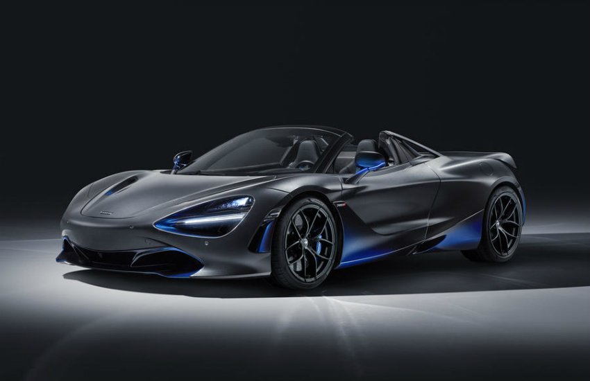McLaren 720S Spider blue paint scheme, McLaren 720S Spider speed, McLaren 720S Spider price, McLaren 720S Spider engine, McLaren 720S Spider features
