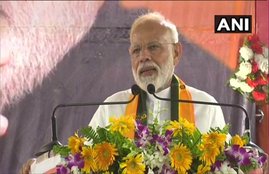 Narendra Modi's Mega Show in Varanasi, PM Modi Mega Show, Narendra Modi in Varanasi, Narendra Modi, BJP, PM, Kashi, Benaras, Varanasi, Mega Road Show, Nomination, BHU, Ganga Aarti, Uttar Pradesh, State News, National News, Hindi News, नरेंद्र मोदी, बनारस, काशी, वाराणसी, मेगा शो, रोडशो, नामांकन, बीएचयू, गंगा आरती, यूपी, चुनाव 2019, हिंदी समाचार