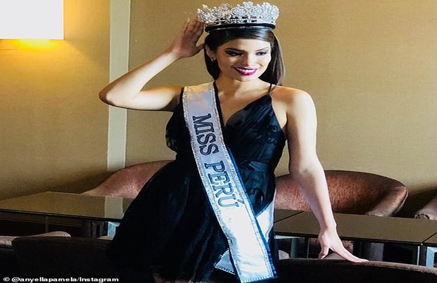 Miss Peru 2019, Anyella Grados video, Anyella Grados drinking video, anyella grados miss peru 2019 Anyella Grados, South American beauty queen, title revoked, Hindi news, news in Hindi, latest news, today news in Hindi