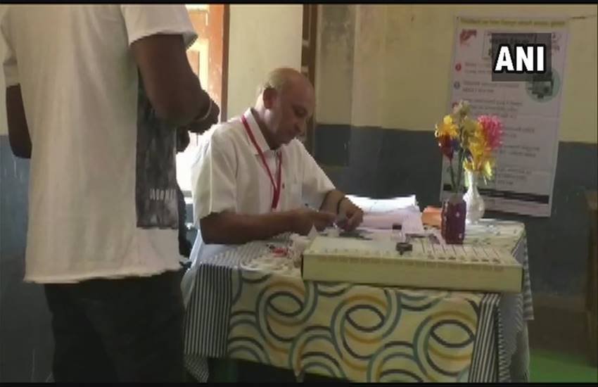 Polling booth number 193 in Buldhana Polling booth number 193 in Buldhana