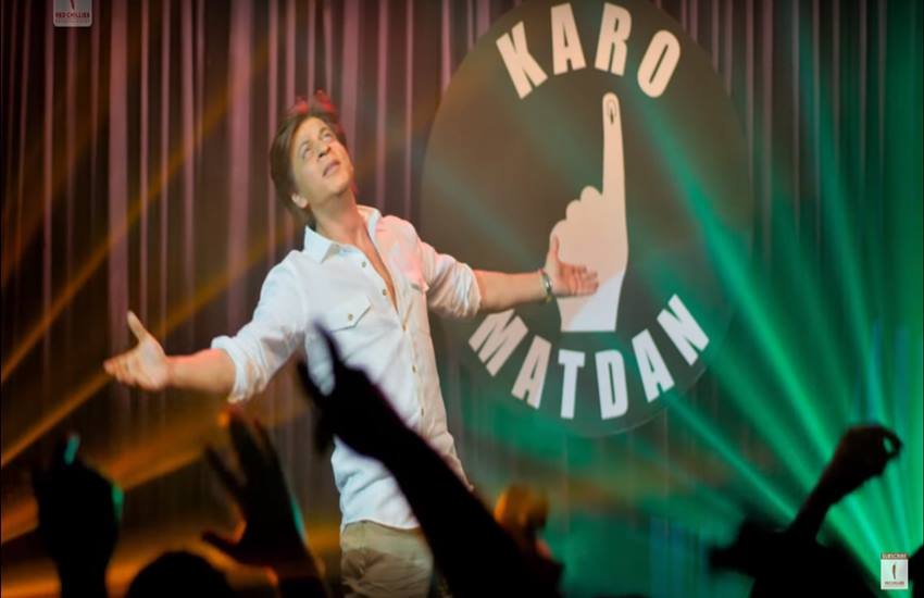 शाहरुख खान, वीडियो का स्नैपशॉट, सोर्स- यू-ट्यूब (Red Chillies Entertainment)