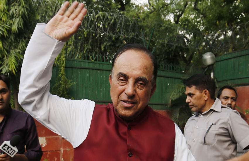 बीजेपी सांसद सुब्रमण्यम स्वामी। (एक्सप्रेस आर्काइव फोटो)