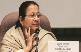 lok sabha, lok sabha election, lok sabha election 2019, lok sabha election 2019 schedule, lok sabha election date, lok sabha election 2019 date, लोकसभा चुनाव, लोकसभा चुनाव 2019, chunav, lok sabha chunav, lok sabha chunav 2019 dates, lok sabha news, election 2019, election 2019 news, Sumitra Mahajan, Loksabha Speaker, Fight, Elections, BJP, Party, Candidate, National News, Hindi News