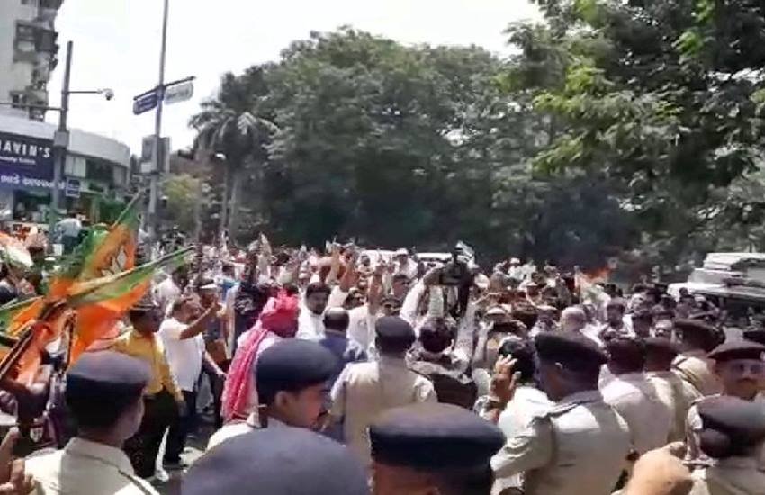 भिड़ंत के दौरान वीडियो का स्नेपशॉट, सोर्स- ट्विटर (dave_janak)