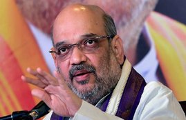 Amit Shah in Bengaluru
