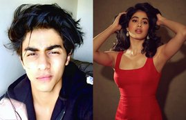 aryan khan. jahnvi kapoor