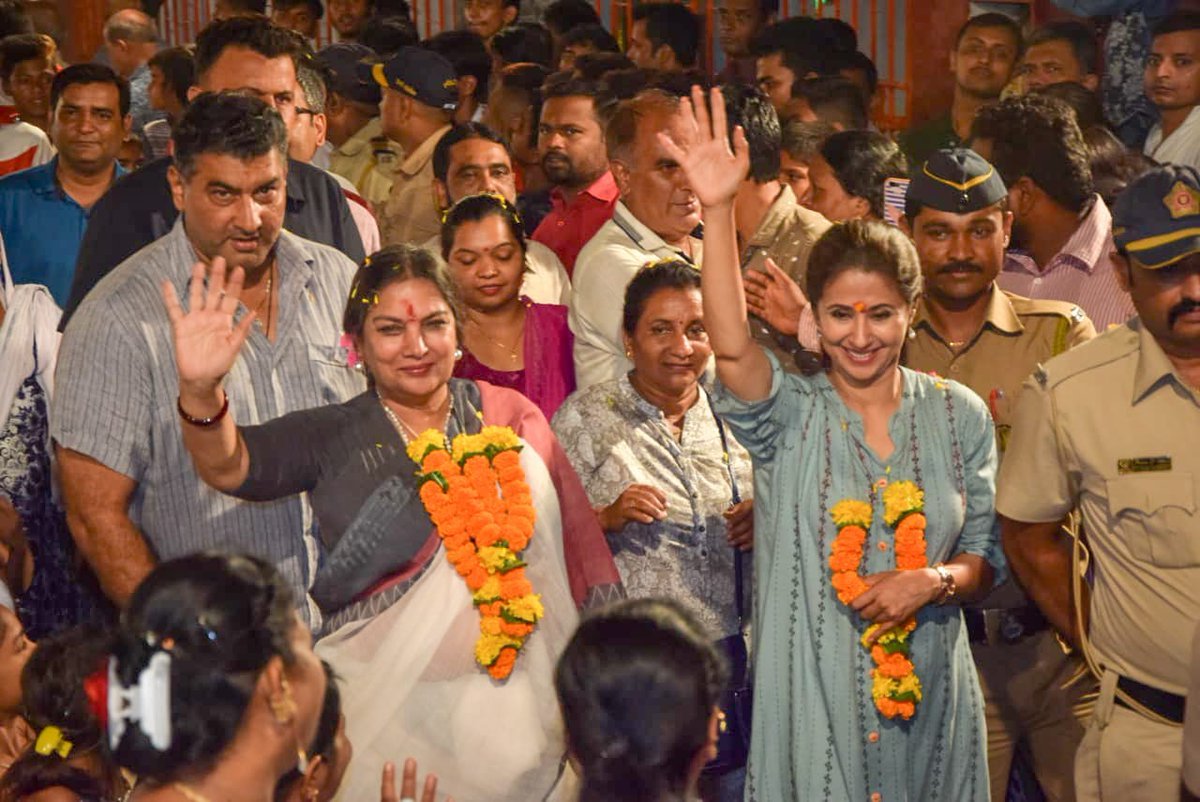 mumbai news,Election Commission of India,election news,patrika news,General Election 2019, Urmila Matondkar,Cong-BJP workers clash,North Mumbai,Borivali,general elections 2019,elections 2019,lok sabha elections 2019,