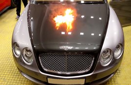 bentley catches fire, Ceramic coating, Ceramic 9h pro, car paint coating, how to protect your car from fire, Ceramic coating price, bentley set on fire video