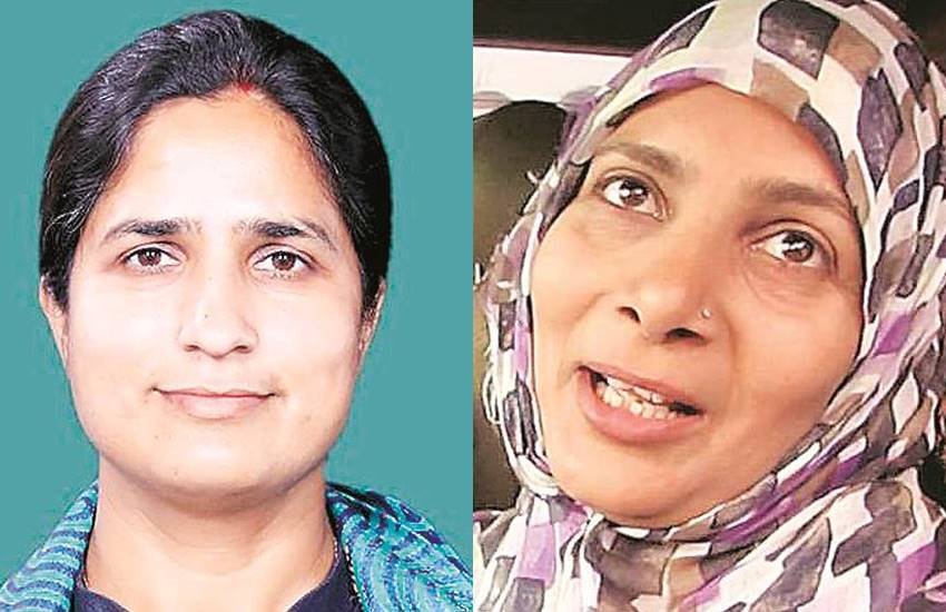 रंजीता रंजन और हिना साहब। रंजीता रंजन और हिना साहब।