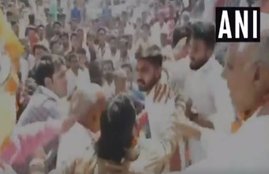 bjp workers fight in ajmer