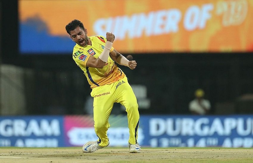 IPL 2019: कोलकाता नाइट राइडर्स के खिलाफ दीपक चाहर ने डाली 20 डॉट बॉल।(PC- IPL official site) 
