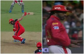 Chris Gayle, AB Diviliers,KXIP, RCB
