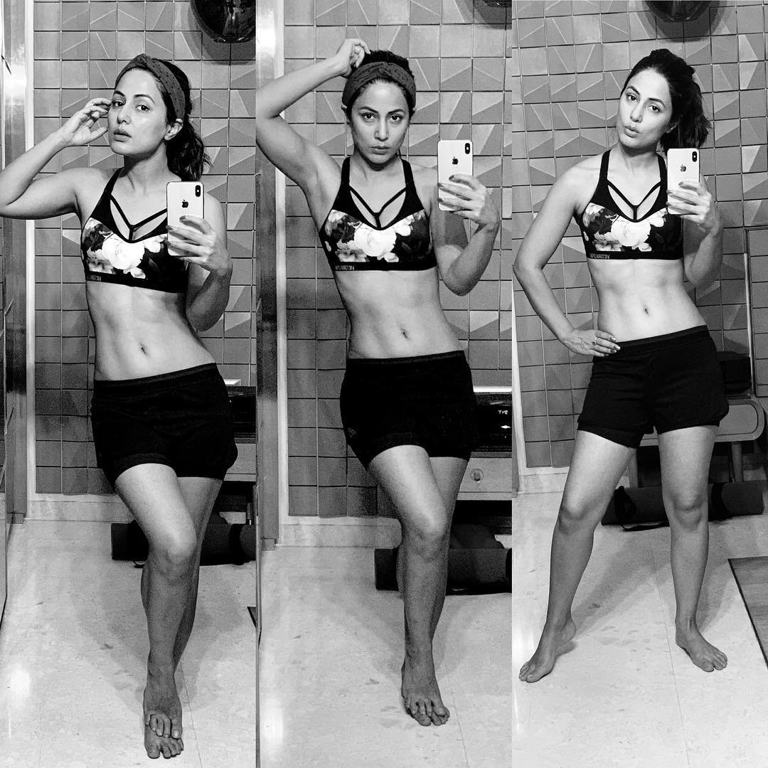 "Hina Khan photos, Hina Khan abs, Hina Khan photos, Hina Khan workout, Hina fitness, Komolika, &nbsp;Kasautii Zindagii Kay star