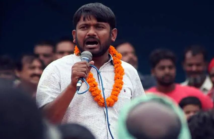 भाकपा प्रत्याशी कन्हैया कुमार। फोटो सोर्स : इंडियन एक्सप्रेस