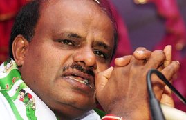 Karnataka CM H D Kumaraswamy at hisparty function