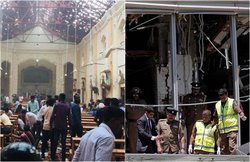 Sri Lanka Church Bomb Blast: चर्च की दीवारों पर खून के निशान और शवों के बिखरे हुए चिथड़े, विस्फोट के बाद दिल दहला देने वाला मंजर