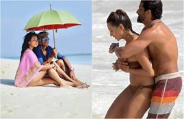 Ankita Konwar from their beach vacation, Cosy and romantic pictures of Milind Soman and Ankita Konwar, Cosy and romantic pictures of Milind Soman and Ankita Konwar, Cosy and romantic pictures of Milind Soman and Ankita Konwar, Farhan Akhtar and Shibani Dandekar's beach vacation pictures, Farhan Akhtar and Shibani Dandekar's