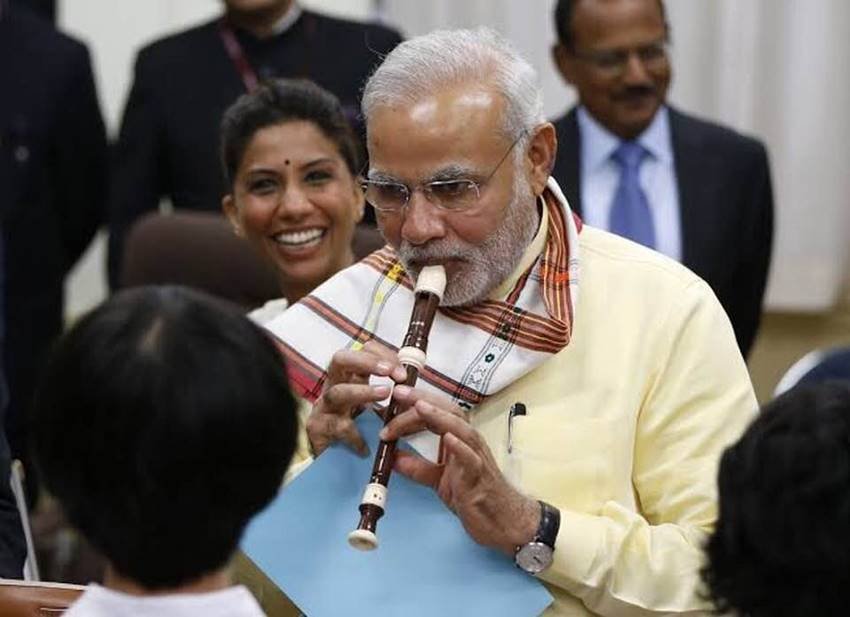 Meghalaya,Narendra Modi, Meghalaya visit,North Eastern Council meet, narendra modi, india, china, visit, prime minister, selfie, music, government, modi beat nagada, modi playing musical instruments