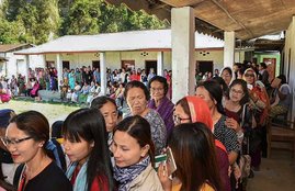 lok sabha, lok sabha election, lok sabha election 2019, lok sabha election 2019 schedule, lok sabha election date, lok sabha election 2019 date, लोकसभा चुनाव, लोकसभा चुनाव 2019, chunav, lok sabha chunav, lok sabha chunav 2019 dates, lok sabha news, election 2019, election 2019 news, Hindi news, news in Hindi, latest news, today news in Hindi, Nagaland news, Nagaland election, Deputy CM Y Patton, BJP4India scarf, Nagaland Congress, tweet