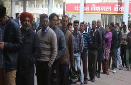 Unemployment, Demonetization