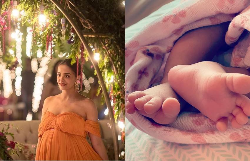 surveen chawla, surveen chawla became mothe, baby girl, Surveen Chawla Gives Birth A Baby Girl, Recently surveen chawla pregnant, surveen chawla godh bharai, surveen chawla baby shower, hate story 2 , kahiin to hoga, surveen chawla share mothe feeling, surveen chawla Birth Baby Girl,