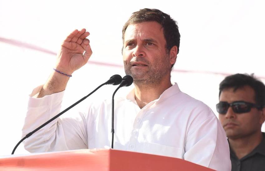 राहुल ने ‘न्याय’ को ‘गरीबी पर सर्जिकल स्ट्राइक’ करार दिया (Photo Congress)
