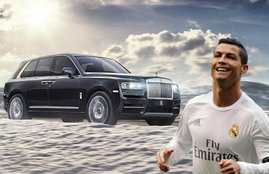 Cristiano Ronaldo Rolls Royce Cullinan, Cristiano Ronaldo car collection, Cristiano Ronaldo suv, Rolls Royce Cullinan price, Rolls Royce Cullinan features