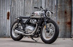 Royal Enfield को क्रोम से मॉडिफाई कर दिया स्क्रैंबलर लुक