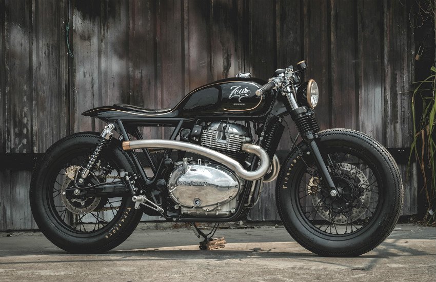 Royal Enfield 650 Interceptor modified, zeus customs modification, royal enfield modified, royal enfield bullet modification, how to modified royal enfield, best royal enfield modification